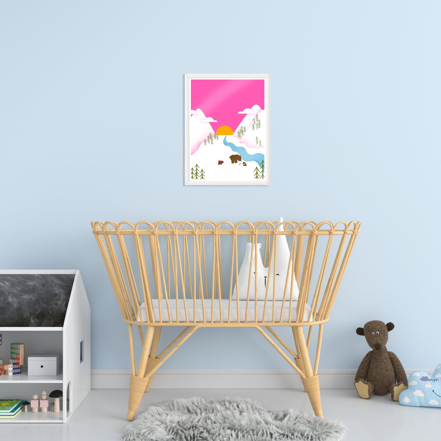 Paysage de coton