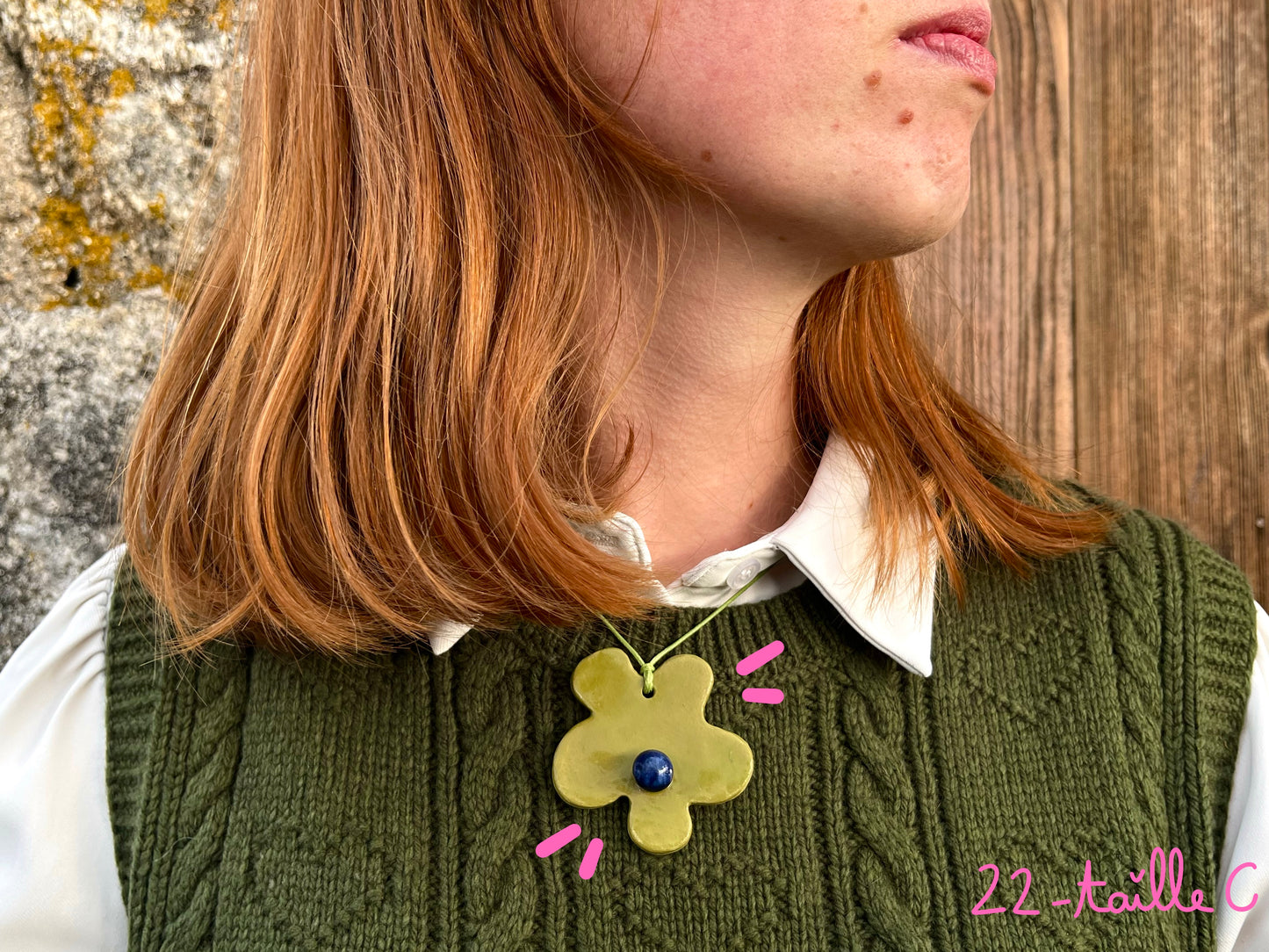 Collier fleur