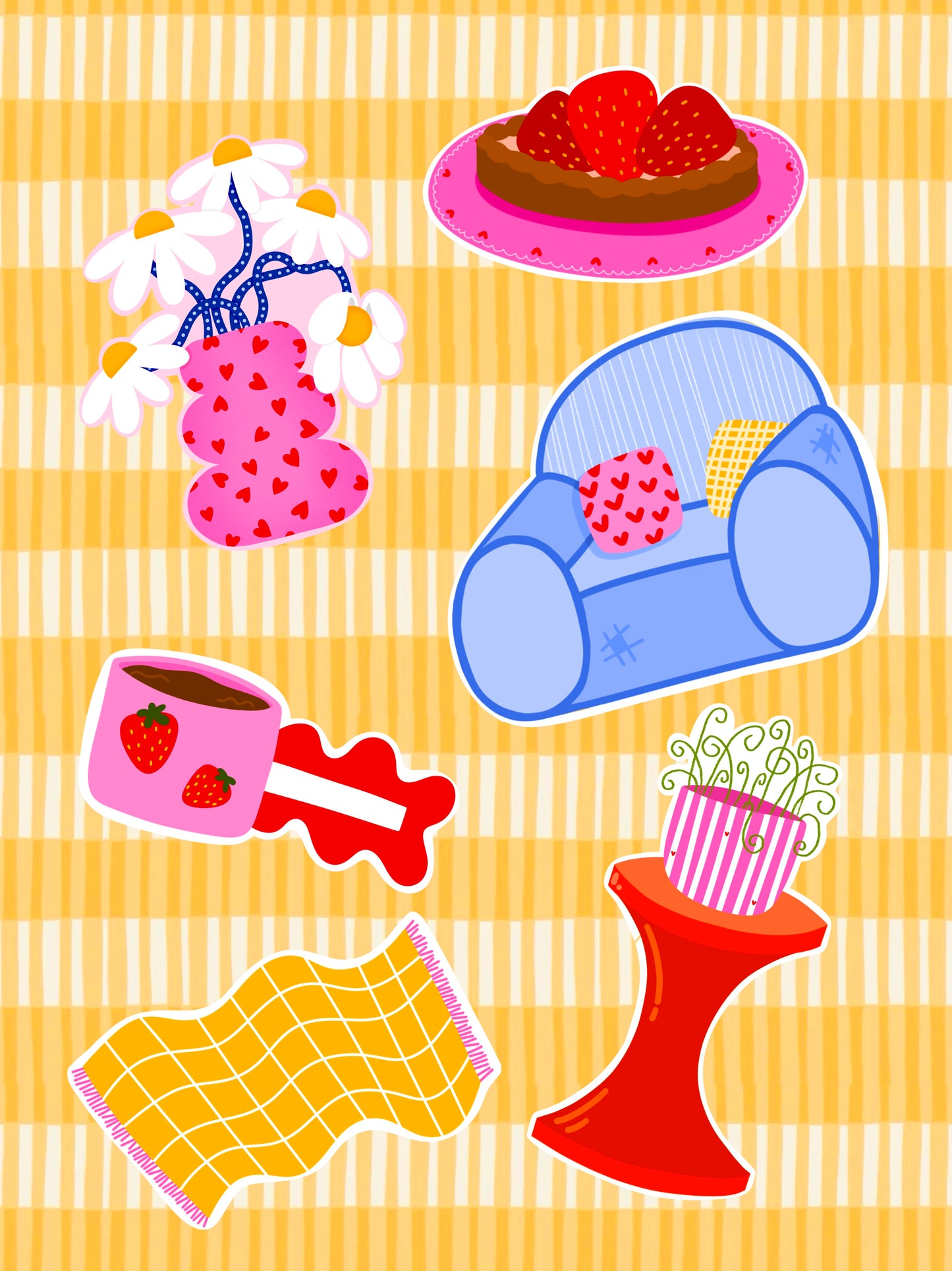 Pack Stickers À la maison
