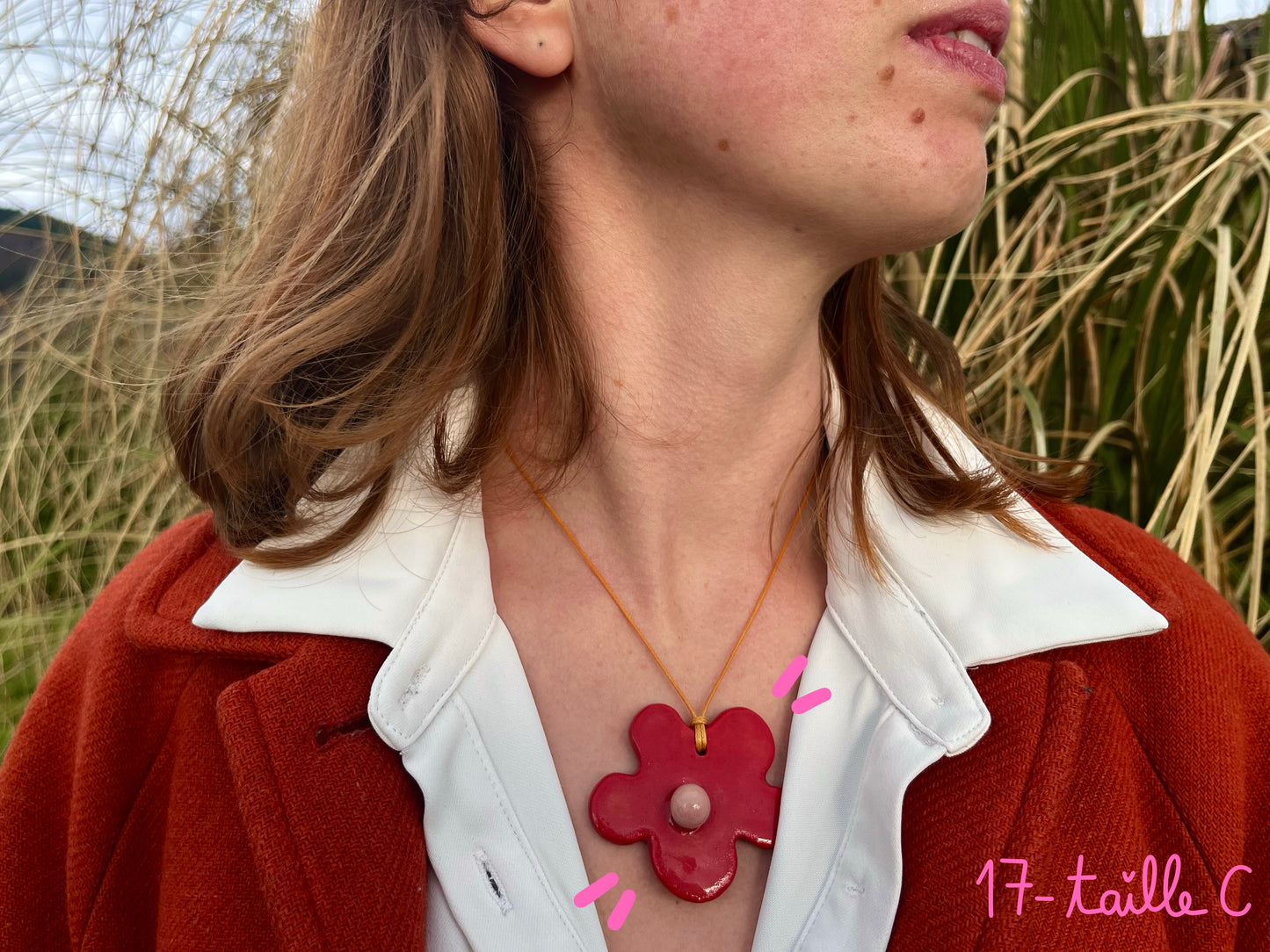 Collier fleur