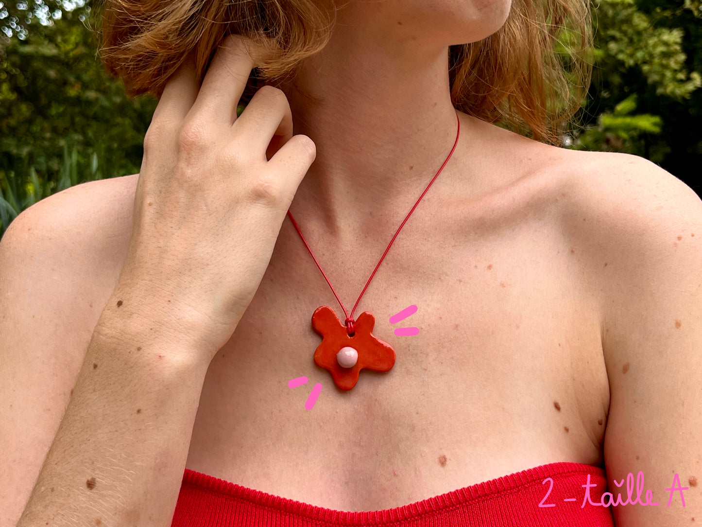 Collier fleur