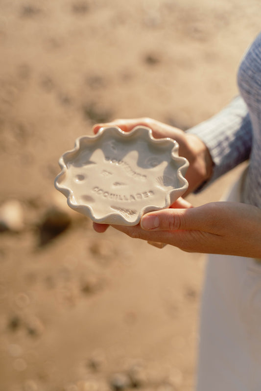 Vide poche souvenirs et coquillages