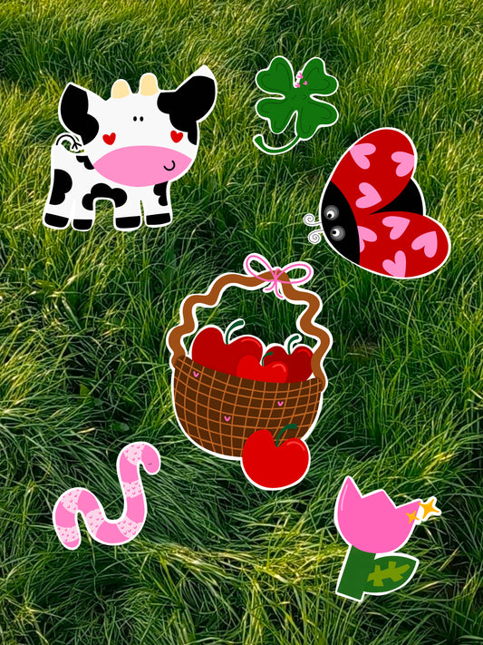 Pack Stickers À la campagne