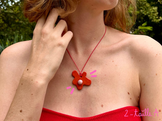 Collier fleur